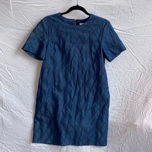 Kate Spade quilted chambray dress